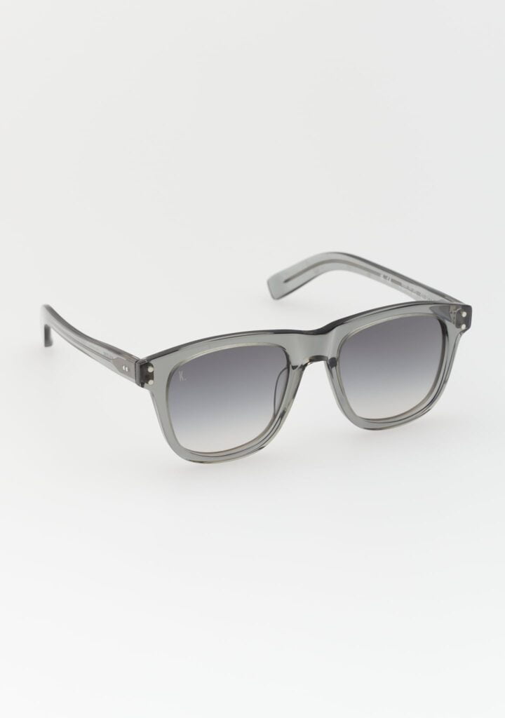 Lunettes De Soleil Kaleos Schofield Surdimensionnées Rectangulaires - Noir/marron - Italie - Neuf Avec étiquettes
