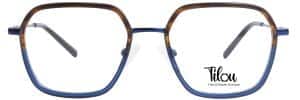 Monture Lunettes Lou Titanium – Modèle TW-25, Couleur Doré, Unisexe Adulte, Neuve Avec étiquettes
